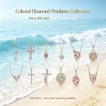 Colored Diamond Pendant & Necklace Collection