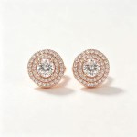 Aurelia Majesty Bridal Diamond Stud Earrings