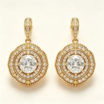 Aurelia Classic Bridal Drop Earrings(pair)