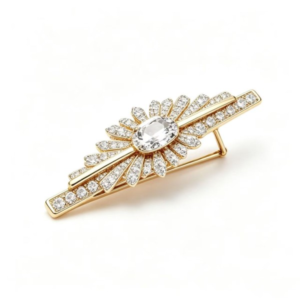 Luxury Diamond Tie Clip