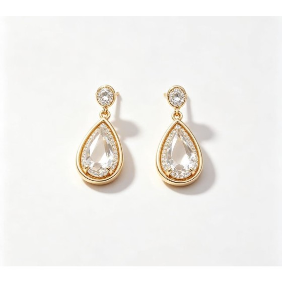 Sino‑European Tassel Drop Earrings (Pair)