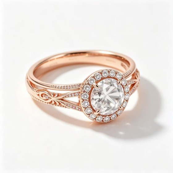 Aurelia Classic Bridesmaid Stacking Ring