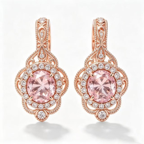 Bridal Drop Earrings(pair)